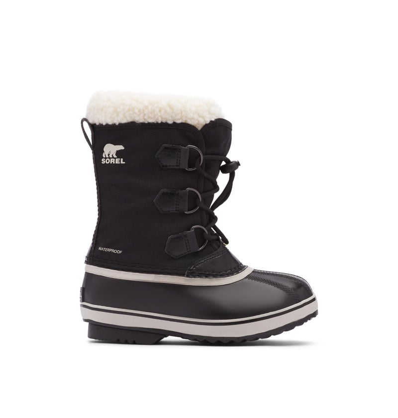 Sorel Unisex Baby Childrens Yoot PAC Nylon' Snow Boot, Black (Black), 9 UK Child - Image 4